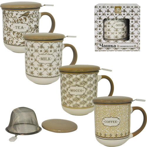 Чашка-заварник керам. 400мл "Дамаск" в подар. упак. №20611/S&T/(36)
Чашка-заварник керам. 400мл "Дамаск" в подар. упак. №20611/S&T/(36)