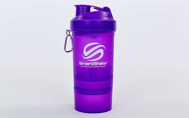 Шейкер 3-х камерный для спортивного питания SMART SHAKER SLIM FI-6388 (400+100мл фиолетовый)
Шейкер 3-х камерный для спортивного питания SMART SHAKER SLIM FI-6388 (400+100мл фиолетовый)
