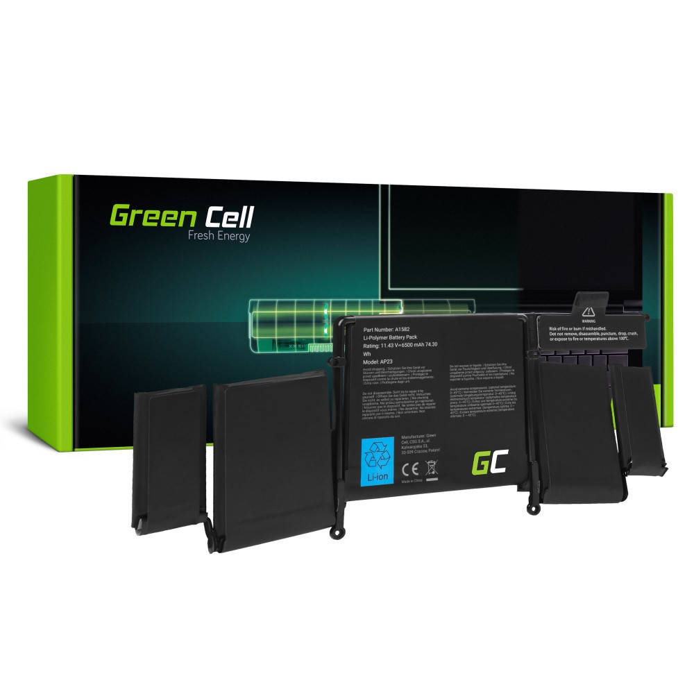 Аккумуляторная батарея Green Cell для ноутбука Apple MacBook Pro 13 A1502 (AP23), Черный
Аккумуляторная батарея Green Cell для ноутбука Apple MacBook Pro 13 A1502 (AP23), Черный