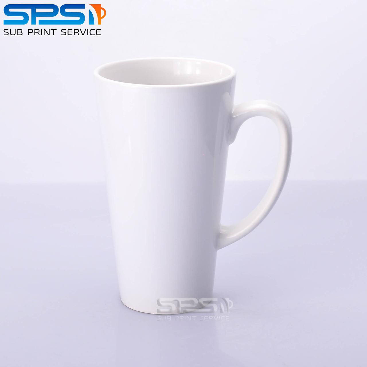 Чашка для сублимации латте высокая белая 430 мл, Белый
Чашка для сублимации латте высокая белая 430 мл, Белый