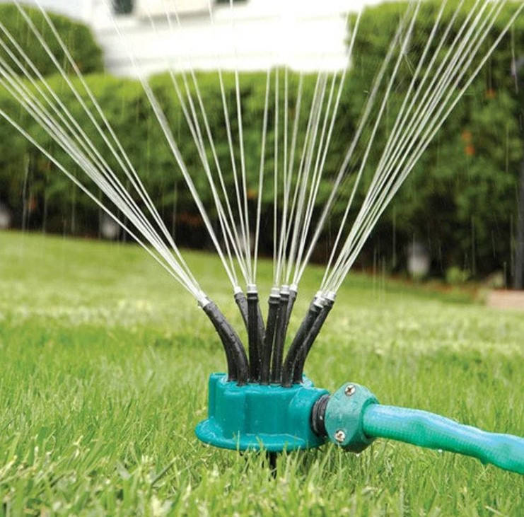 Спринклерный ороситель 360 multifunctional Water Sprinklers распылитель для газона
Спринклерный ороситель 360 multifunctional Water Sprinklers распылитель для газона