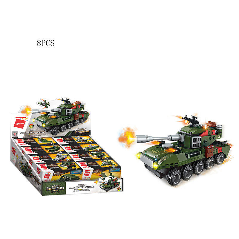 Конструктор "Qman" №1803 (16уп по 8шт) 8 видов,38-62дет., цена за 1шт в дисплей боксе, размер собр.
Конструктор "Qman" №1803 (16уп по 8шт) 8 видов,38-62дет., цена за 1шт в дисплей боксе, размер собр.