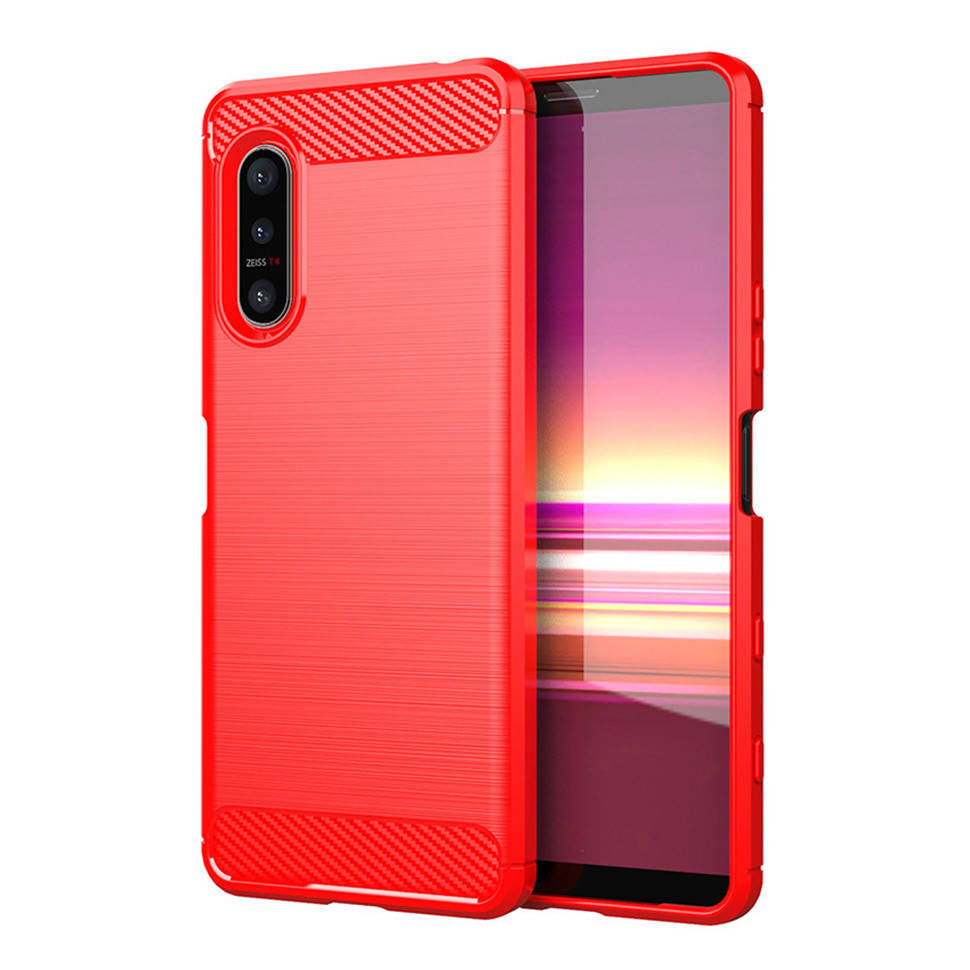Чехол Lenuo Carbon Fiber для Sony Xperia 5 Red, Красный
Чехол Lenuo Carbon Fiber для Sony Xperia 5 Red, Красный