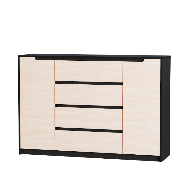Комод Микс-3 Нимфея Альба (1400х380х977) ВЕНГЕ ТЕМНЫЙ+ДУБ МОЛОЧНЫЙ, телескопические(шариковые)
Комод Микс-3 Нимфея Альба (1400х380х977) ВЕНГЕ ТЕМНЫЙ+ДУБ МОЛОЧНЫЙ, телескопические(шариковые)