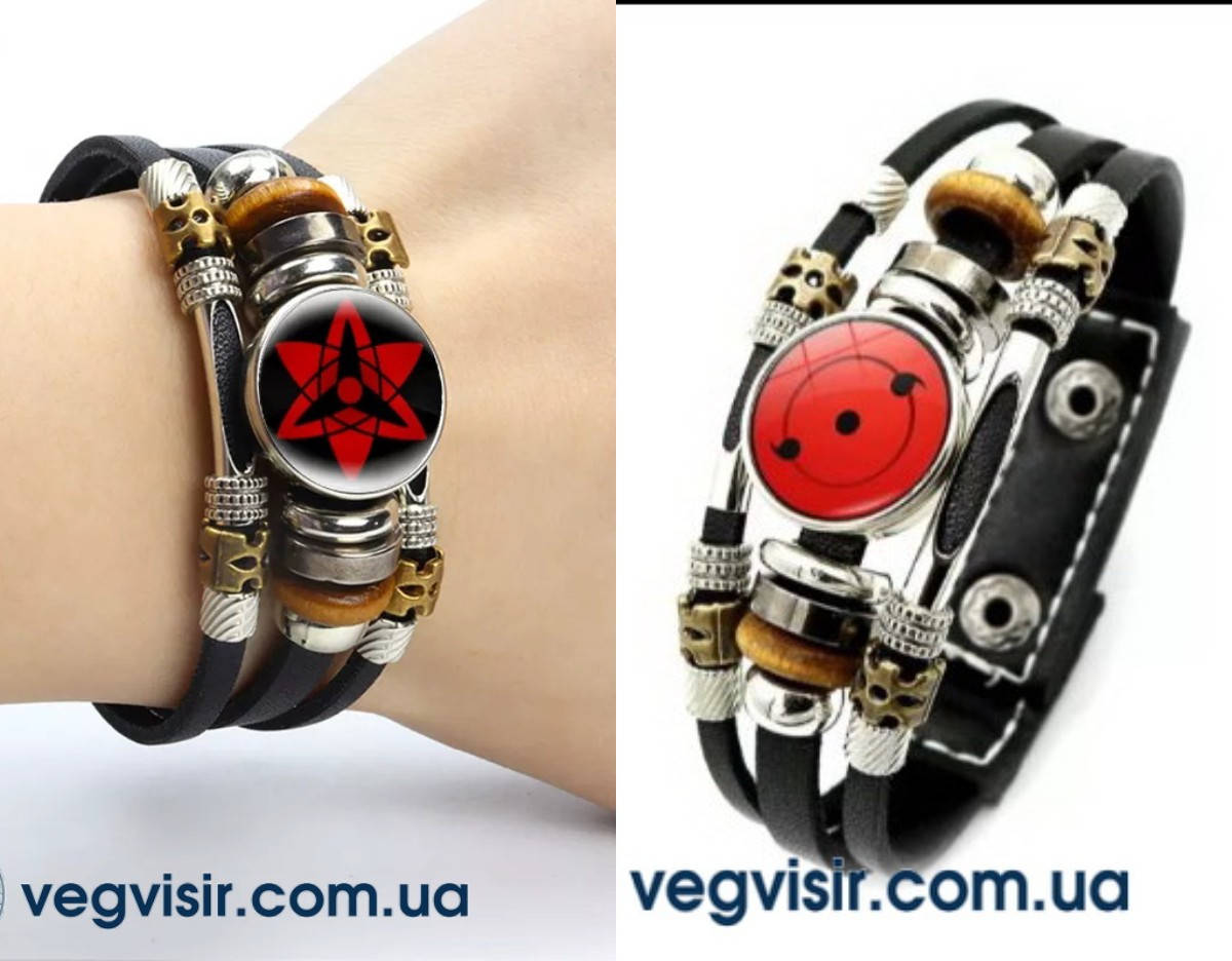 Шикарный кожаный браслет шаринган Наруто Sharingan Shippuuden в виде цветка глаз Аниме амулет талисман Naruto
Шикарный кожаный браслет шаринган Наруто Sharingan Shippuuden в виде цветка глаз Аниме амулет талисман Naruto