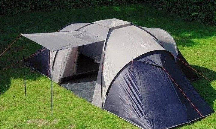 Палатка Туристическая 3-х Комнатная 6-ти Местная с Тамбуром и Навесом Lanyu LY-1699-3, Зелёный
Палатка Туристическая 3-х Комнатная 6-ти Местная с Тамбуром и Навесом Lanyu LY-1699-3, Зелёный