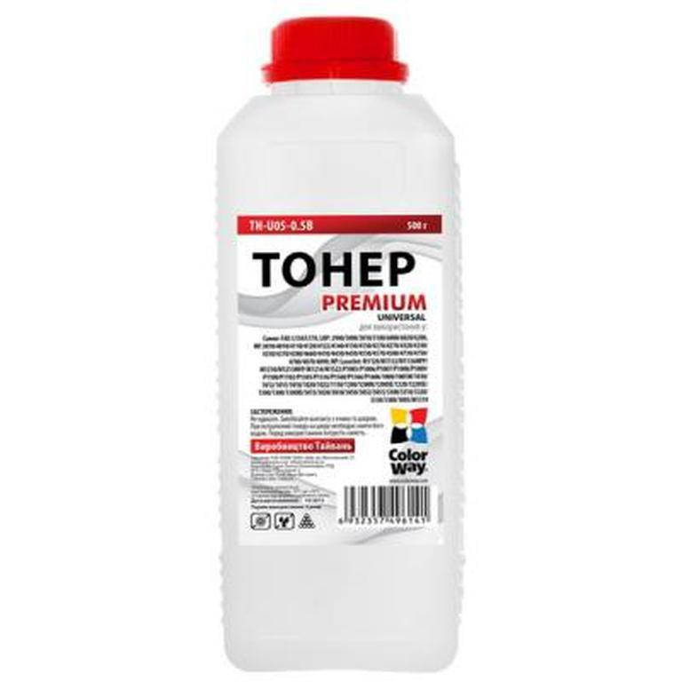 Тонер HP Универсальный P1005/P1505/P2015/P2035/P2055/P4015, 500 г, ColorWay Premium (TH-U05-0.5B)
Тонер HP Универсальный P1005/P1505/P2015/P2035/P2055/P4015, 500 г, ColorWay Premium (TH-U05-0.5B)