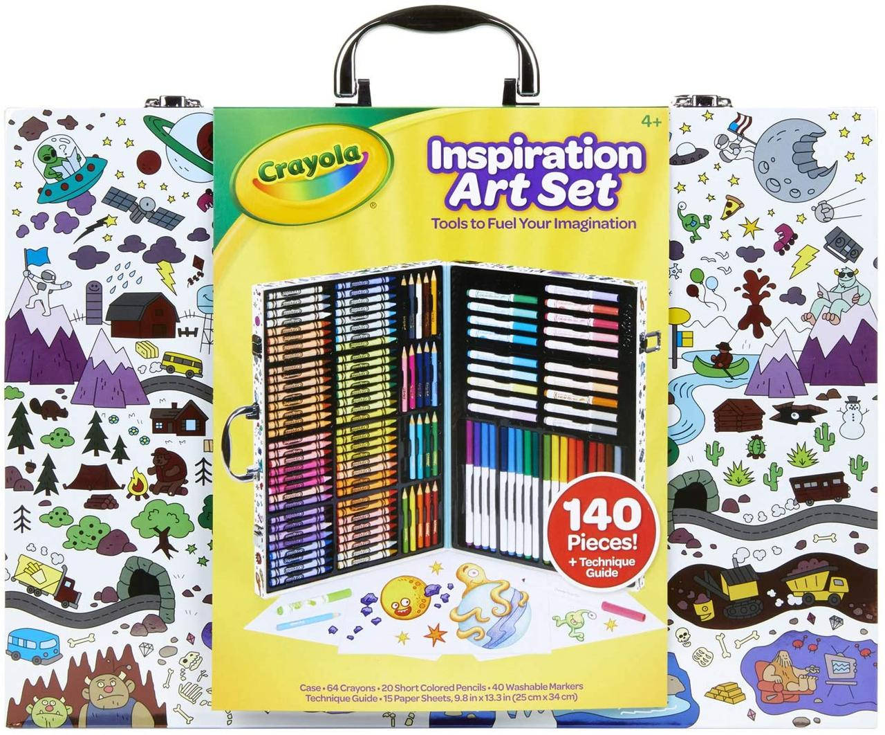 Crayola Inspiration Art Case Набор для рисования Крайола Crayola 140 предметов упаковка рисунок
Crayola Inspiration Art Case Набор для рисования Крайола Crayola 140 предметов упаковка рисунок