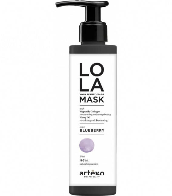 LOLA Your beauty color mask BLUEBERRY 200мл пом'якшкння жовтого від-ку, на натур або сивому волоссі
LOLA Your beauty color mask BLUEBERRY 200мл пом'якшкння жовтого від-ку, на натур або сивому волоссі