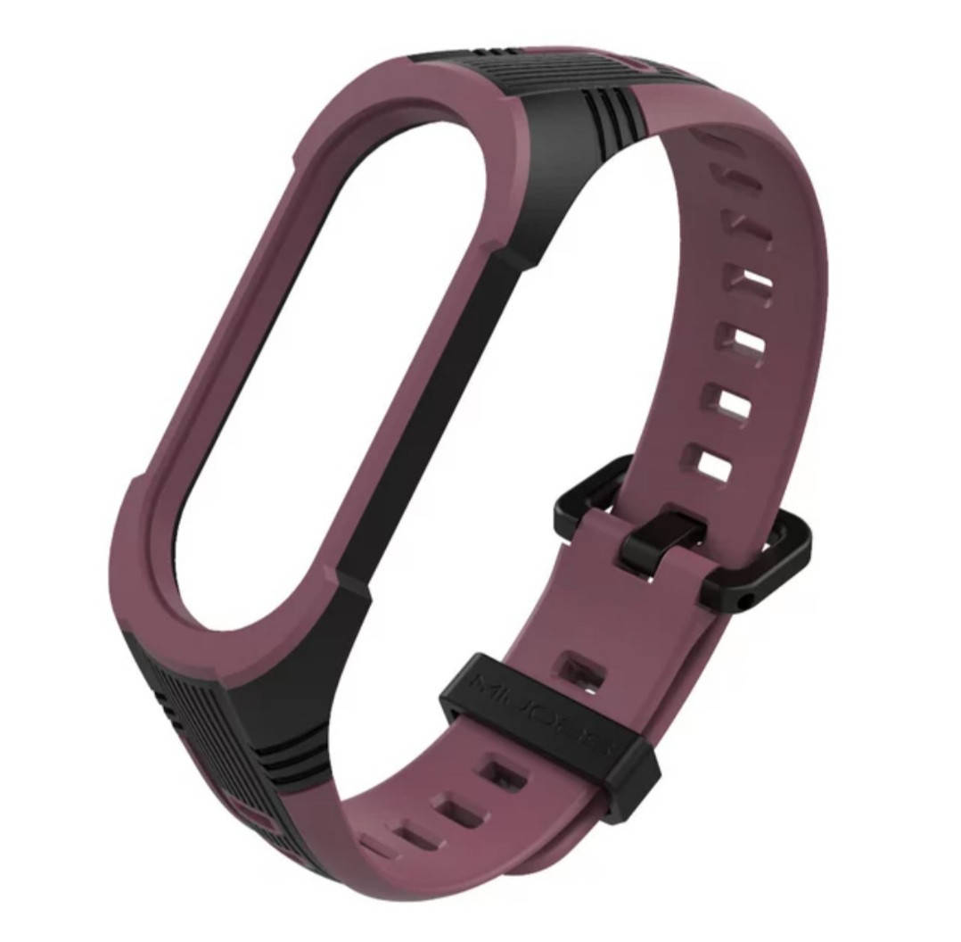 Ремешок полимерный универсальный для Xiaomi Mi Band 3/4/5/6 с английской пряжкой. Чёрно-бордовый.
Ремешок полимерный универсальный для Xiaomi Mi Band 3/4/5/6 с английской пряжкой. Чёрно-бордовый.