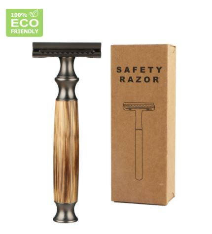 Бритвенный станок HAWARD для бритья. Бритва классическая черная с бамбуковой рукояткой. Набор лезвий 20 штук.
Бритвенный станок HAWARD для бритья. Бритва классическая черная с бамбуковой рукояткой. Набор лезвий 20 штук.