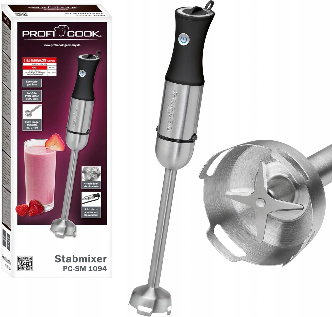 Блендер PROFICOOK PC-SM 1094
Блендер PROFICOOK PC-SM 1094