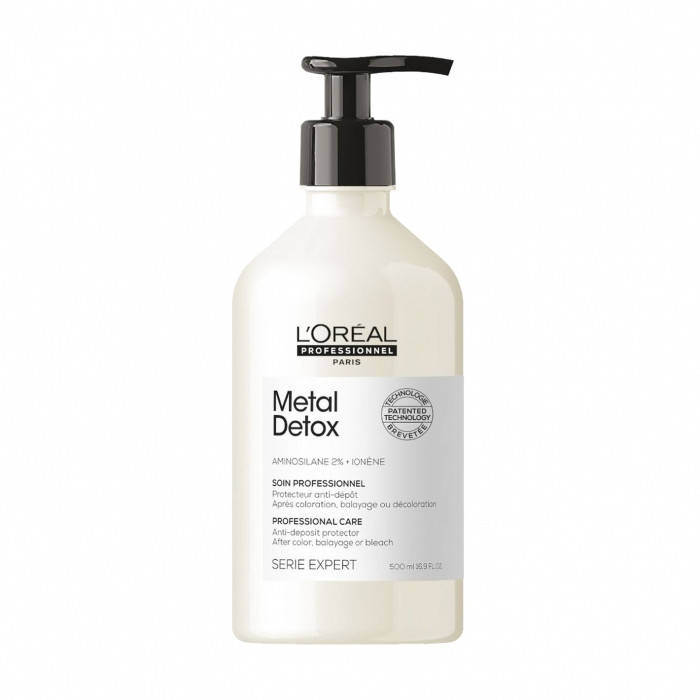 Крем-гель против металлических накоплений в волосах L'Oreal Professionnel Metal Detox Care 500 мл (18366Gu)
Крем-гель против металлических накоплений в волосах L'Oreal Professionnel Metal Detox Care 500 мл (18366Gu)