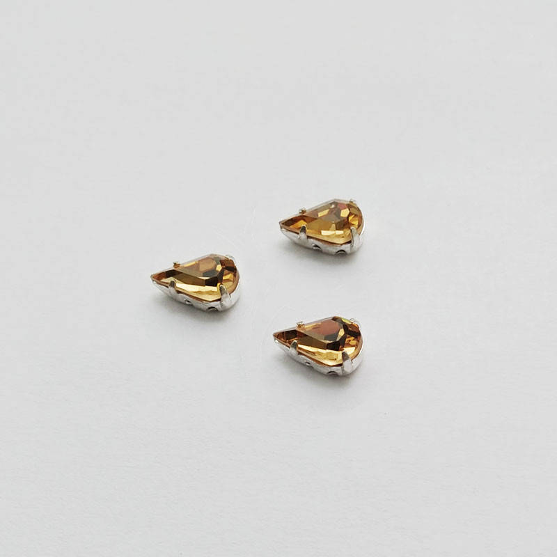 Капли в цапах Preciosa (Чехия) 10х6 мм Light Colorado Topaz/серебро, Коричневый
Капли в цапах Preciosa (Чехия) 10х6 мм Light Colorado Topaz/серебро, Коричневый