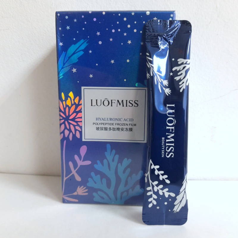 Ночная маска для лица увлажняющая с гиалуроновой кислотой в стике Luofmiss Hyaluronic acid
Ночная маска для лица увлажняющая с гиалуроновой кислотой в стике Luofmiss Hyaluronic acid