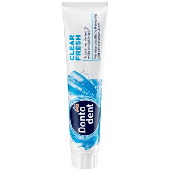 Dontodent Clear Fresh – зубная паста с антибактериальным эффектом, 125 мл. 4058172936548
Dontodent Clear Fresh – зубная паста с антибактериальным эффектом, 125 мл. 4058172936548