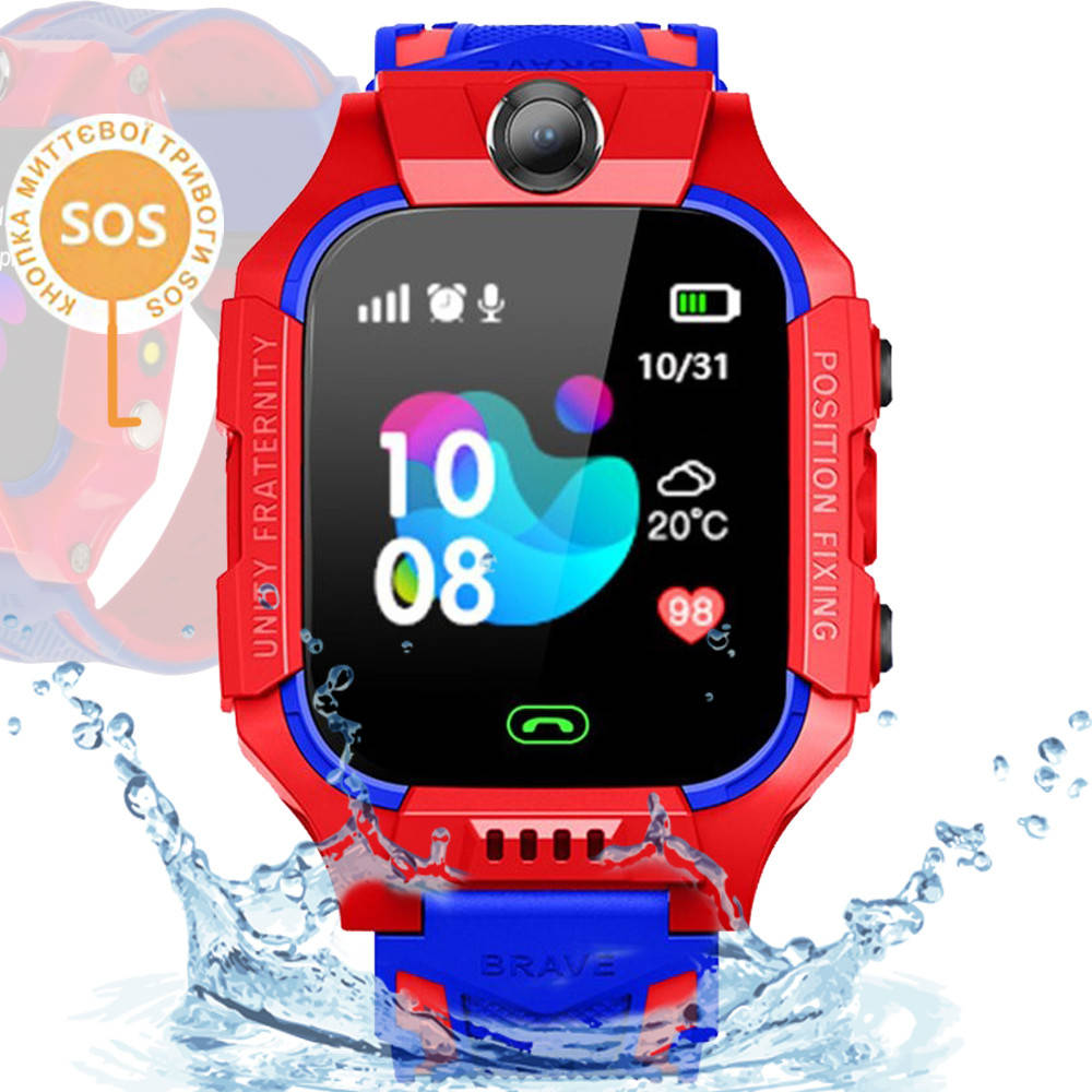 Умные детские смарт часы с GPS камерой прослшукой и родительским контролем Smart Baby Watch Q19 Красные SKL
Умные детские смарт часы с GPS камерой прослшукой и родительским контролем Smart Baby Watch Q19 Красные SKL
