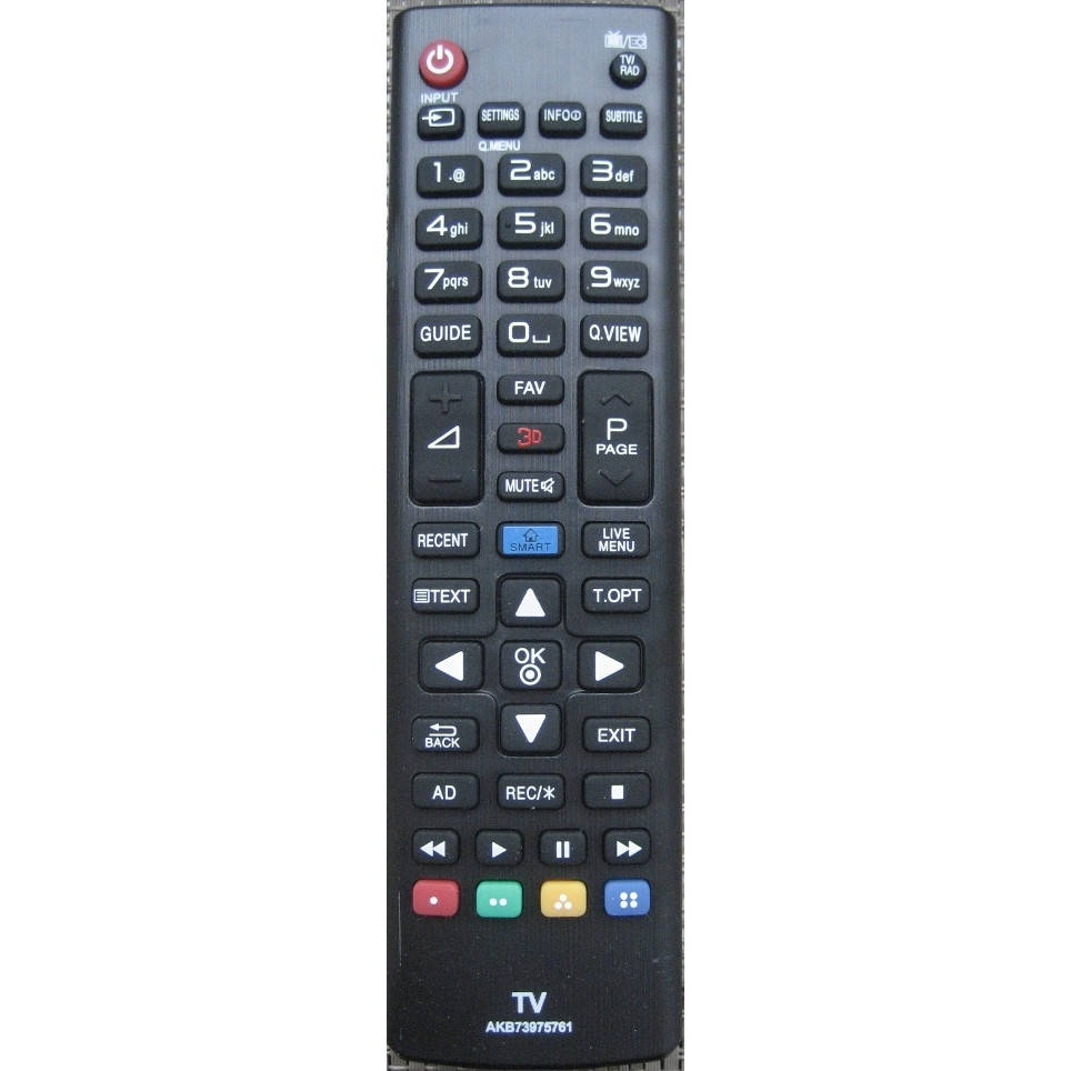 Пульт LG AKB73975761 (AKB73975729) для 47LB670V и др. 
Пульт LG AKB73975761 (AKB73975729) для 47LB670V и др.