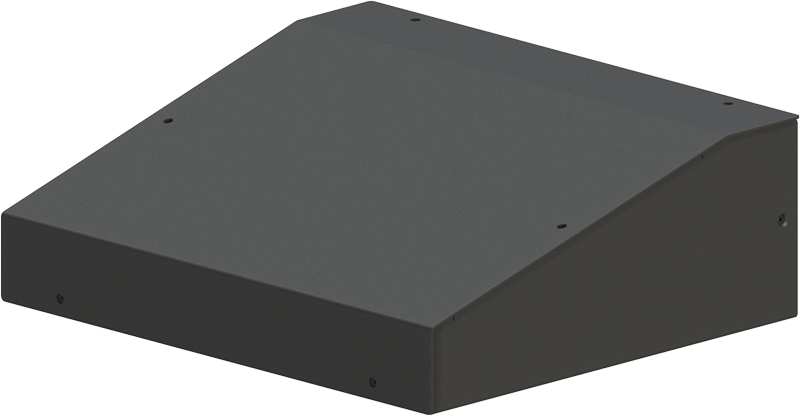 Корпус металевий з похилою панеллю MB-25 (Ш230 Г200 В80) чорний, RAL9005(Black textured)
Корпус металевий з похилою панеллю MB-25 (Ш230 Г200 В80) чорний, RAL9005(Black textured)