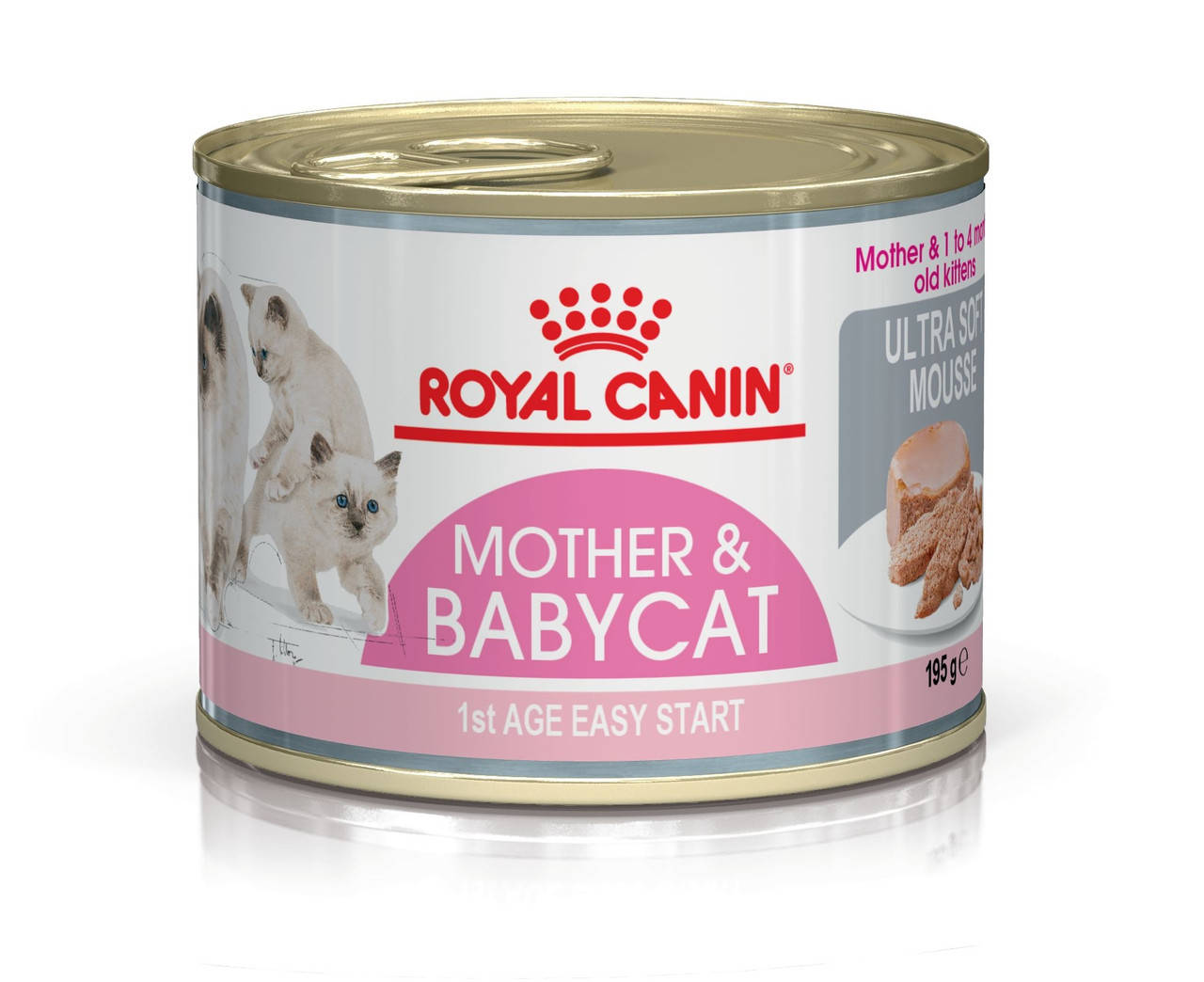 Royal Canin Mother & Babycat Влажный корм для кошек в период беременности и для котят 12x195 г
Royal Canin Mother & Babycat Влажный корм для кошек в период беременности и для котят 12x195 г