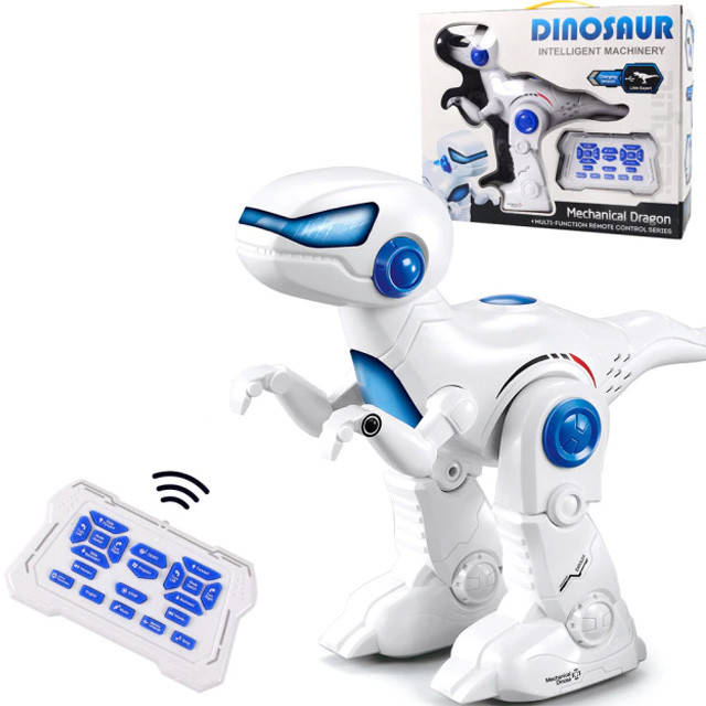 Интерактивный Робот-игрушка Динозавр EL-2163 / Многофункциональная игрушка на радиоуправлении
Интерактивный Робот-игрушка Динозавр EL-2163 / Многофункциональная игрушка на радиоуправлении