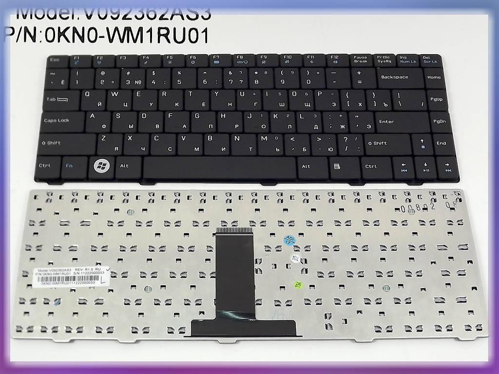 Клавиатура для ASUS F80, F83, F80CR, F80H, F80L, F80Q, F80S, F80X, Lamborghini VX2 ( RU black )., Черный
Клавиатура для ASUS F80, F83, F80CR, F80H, F80L, F80Q, F80S, F80X, Lamborghini VX2 ( RU black )., Черный