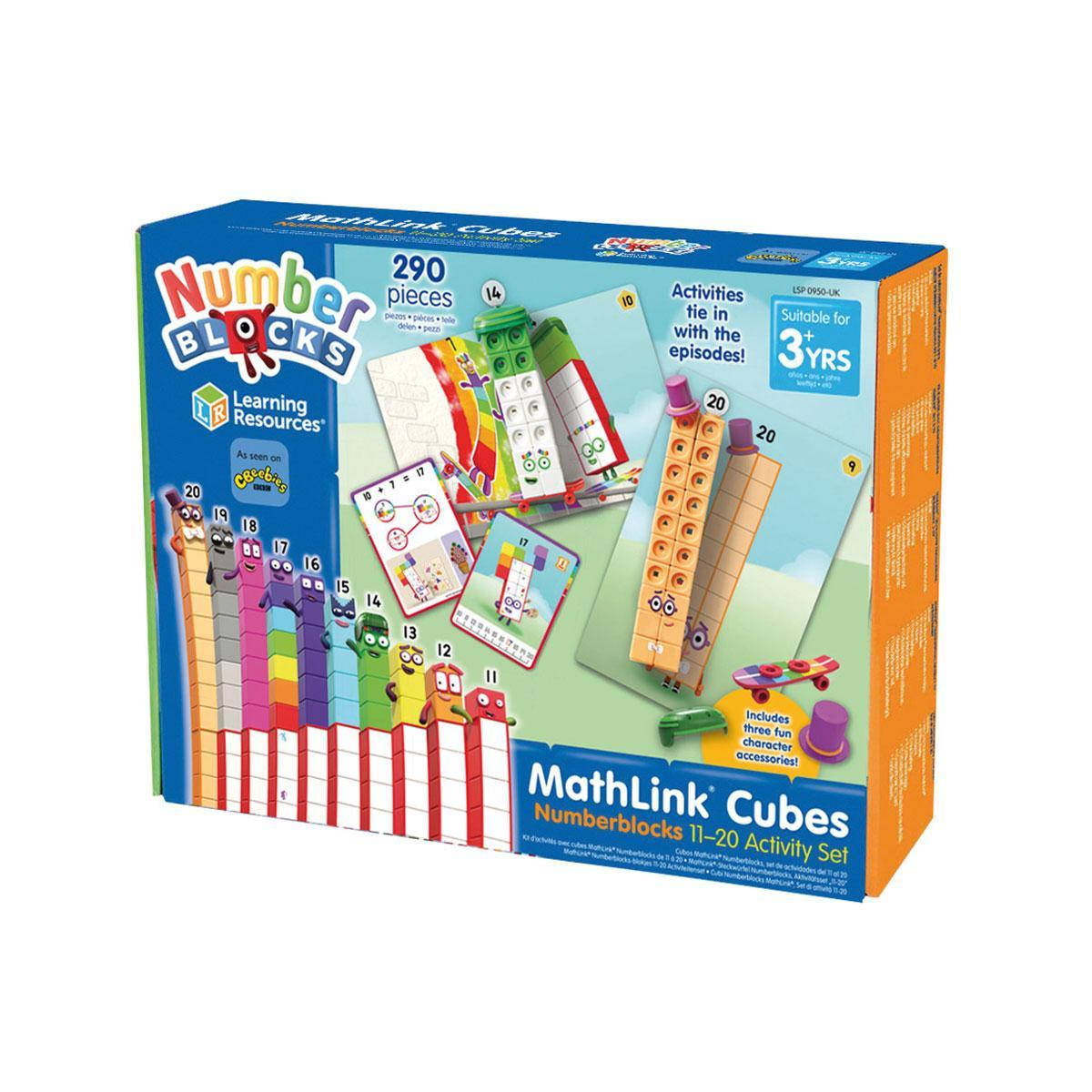 Обучающий игровой набор LEARNING RESOURCES серии Numberblocks" – Учимся считать от 11 до 20 Mathlin"
Обучающий игровой набор LEARNING RESOURCES серии Numberblocks" – Учимся считать от 11 до 20 Mathlin"