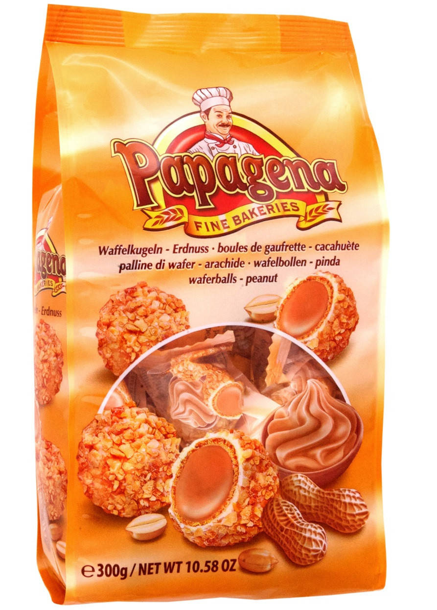Конфеты Papagena Арахисовое масло 300 г Австрия