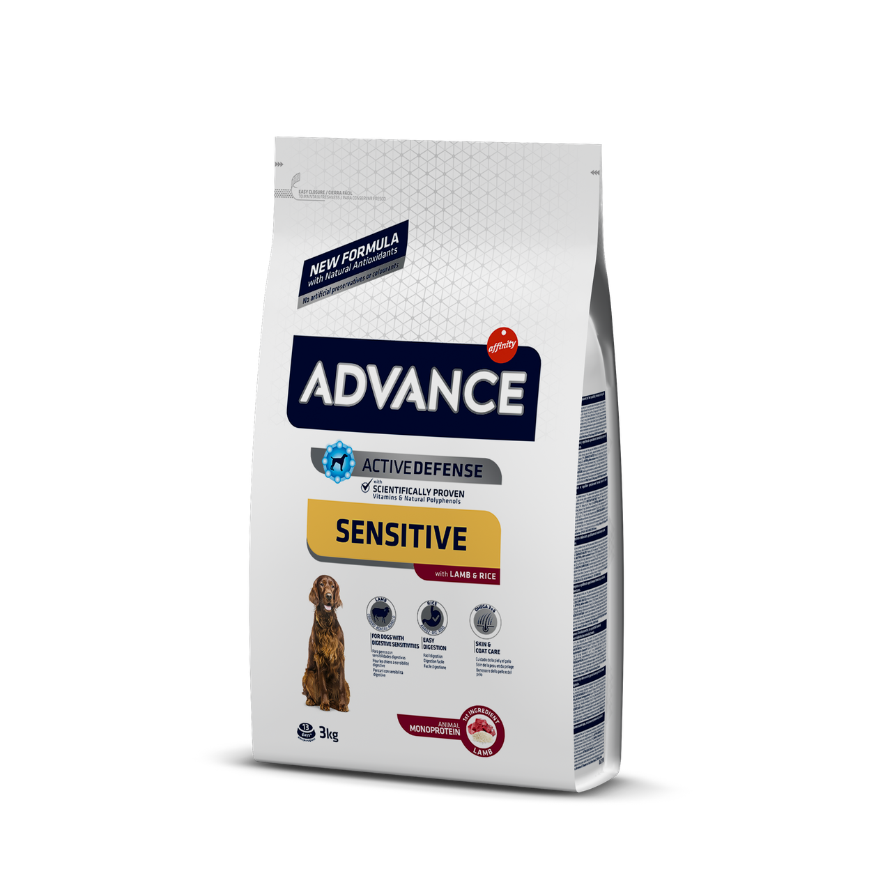 Advance Dog Med/Maxi Sensitive Lamb Rice сухой корм для взрослых собак с ягненком и рисом 3 кг
Advance Dog Med/Maxi Sensitive Lamb Rice сухой корм для взрослых собак с ягненком и рисом 3 кг