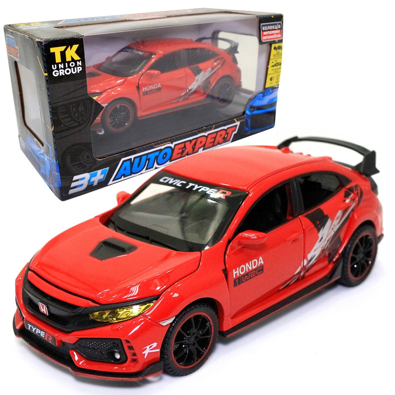 Игрушечная машинка металлическая Honda Civic Tupe R «АвтоЕксперт» Хонда Сивик красный звук свет 16*5*6 см
Игрушечная машинка металлическая Honda Civic Tupe R «АвтоЕксперт» Хонда Сивик красный звук свет 16*5*6 см