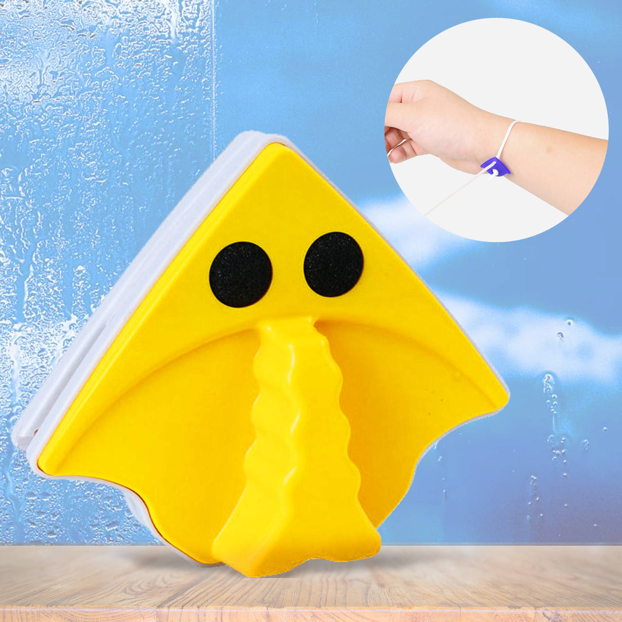 Магнитная щетка для мытья окон с двух сторон Easy Cleaner Wiper 01 мочалка для окон на магните SPG
Магнитная щетка для мытья окон с двух сторон Easy Cleaner Wiper 01 мочалка для окон на магните SPG
