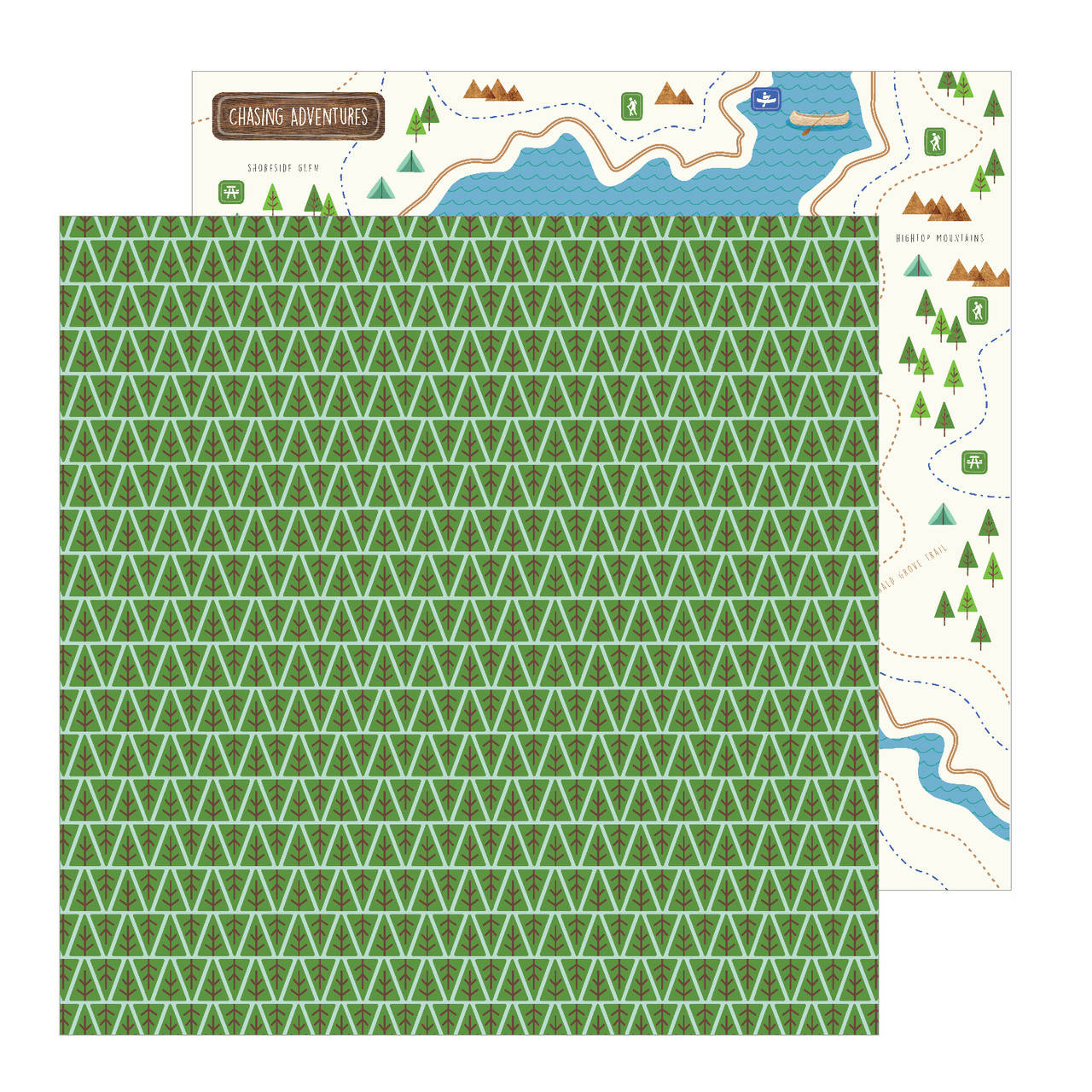 Папір двосторонній - BACKWOODS - Chasing Adventures - Jen Hadfield - 30x30
Папір двосторонній - BACKWOODS - Chasing Adventures - Jen Hadfield - 30x30