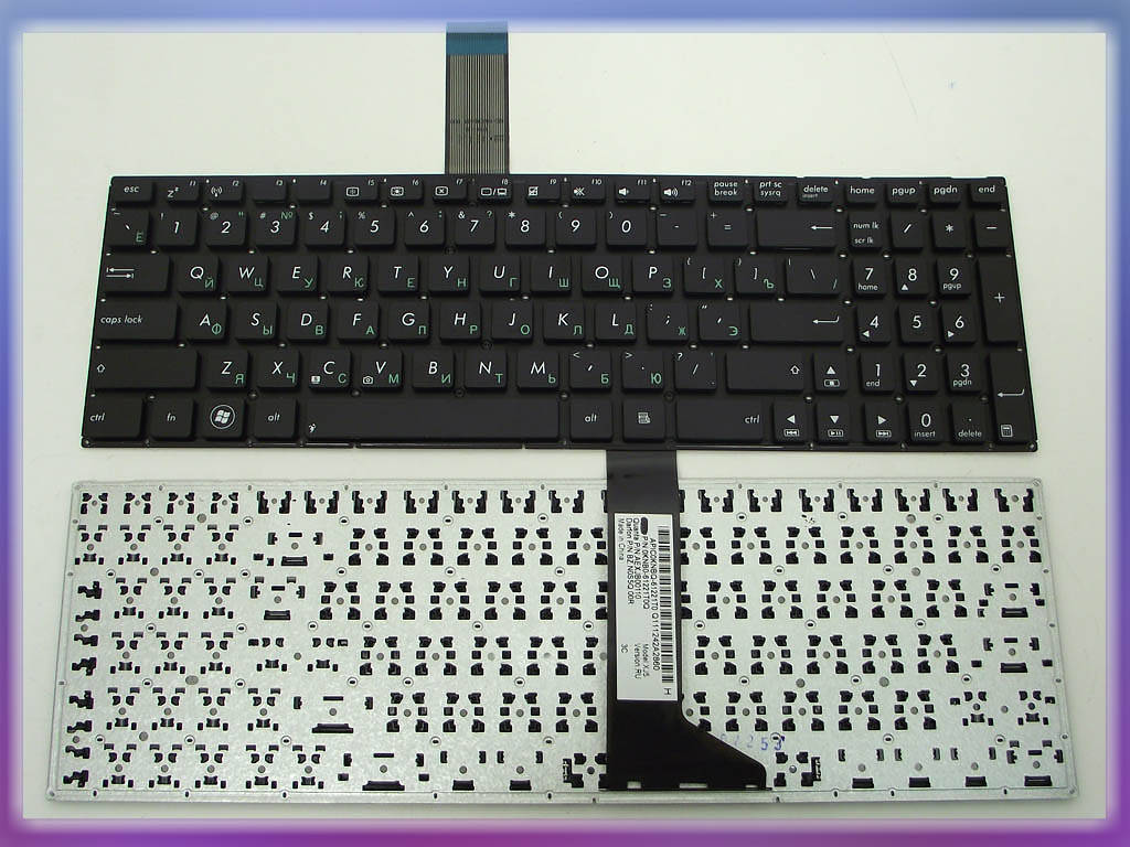 Клавиатура для ASUS X550, X550C, X550CA, X550CC, X550CL, X550DP, X550EA, X550VC, K550C, K550CA, X552, X552L (, Черный
Клавиатура для ASUS X550, X550C, X550CA, X550CC, X550CL, X550DP, X550EA, X550VC, K550C, K550CA, X552, X552L (, Черный
