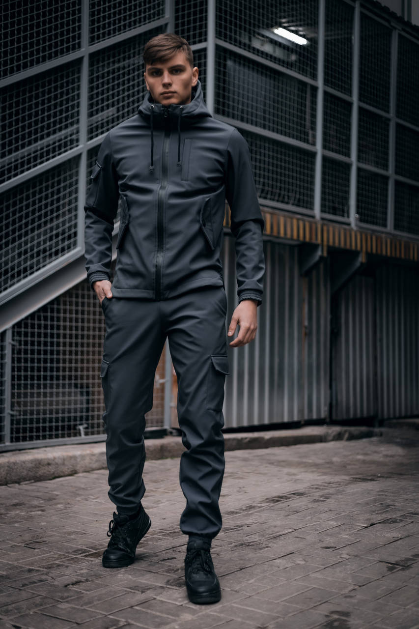 Костюм Мужской Softshell серый демисезонный Intruder осенний весенний . Куртка мужская , штаны утепленные
Костюм Мужской Softshell серый демисезонный Intruder осенний весенний . Куртка мужская , штаны утепленные