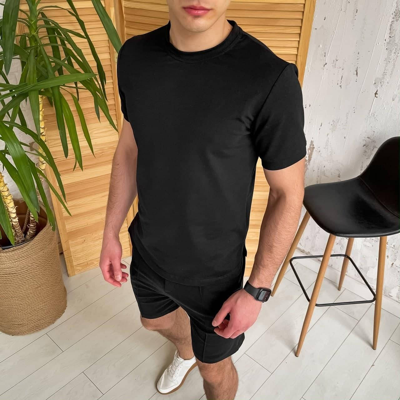 Мужской спортивный костюм футболка и шорты ЧЕРНЫЙ со стрелками Nebo S M L XL XXL (46 48 50 52 54)
Мужской спортивный костюм футболка и шорты ЧЕРНЫЙ со стрелками Nebo S M L XL XXL (46 48 50 52 54)
