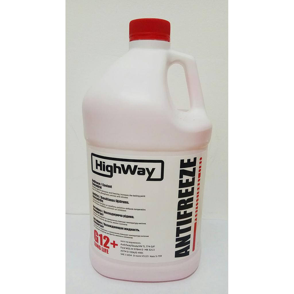 Концентрат для систем охлаждения G12+ ANTIFREEZE LONG LIFE 3,78L HIGHWAY G12+ ANTIFREEZE LONG LIFE 3,78L
Концентрат для систем охлаждения G12+ ANTIFREEZE LONG LIFE 3,78L HIGHWAY G12+ ANTIFREEZE LONG LIFE 3,78L