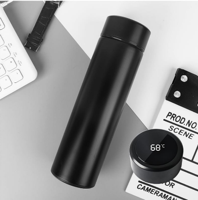 Умный термос для чая/кофе с сенсорным индикатором температуры и ситом стальной SmartCUP 500 мл, Серый
Умный термос для чая/кофе с сенсорным индикатором температуры и ситом стальной SmartCUP 500 мл, Серый