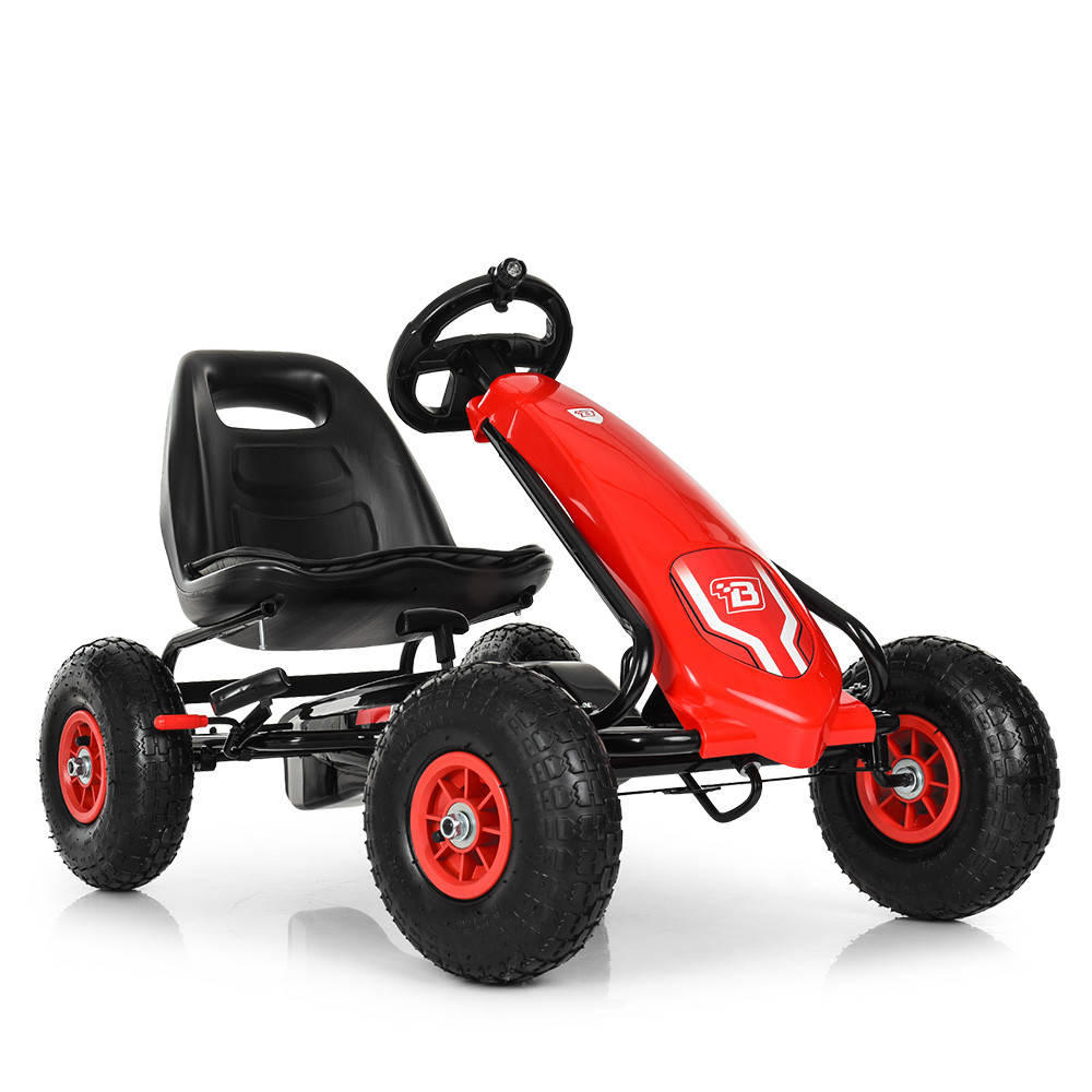 Детский карт (ручной тормоз, надувные колеса) Bambi kart M 3856AL-3 Красный | Педальная машинка веломобиль
Детский карт (ручной тормоз, надувные колеса) Bambi kart M 3856AL-3 Красный | Педальная машинка веломобиль