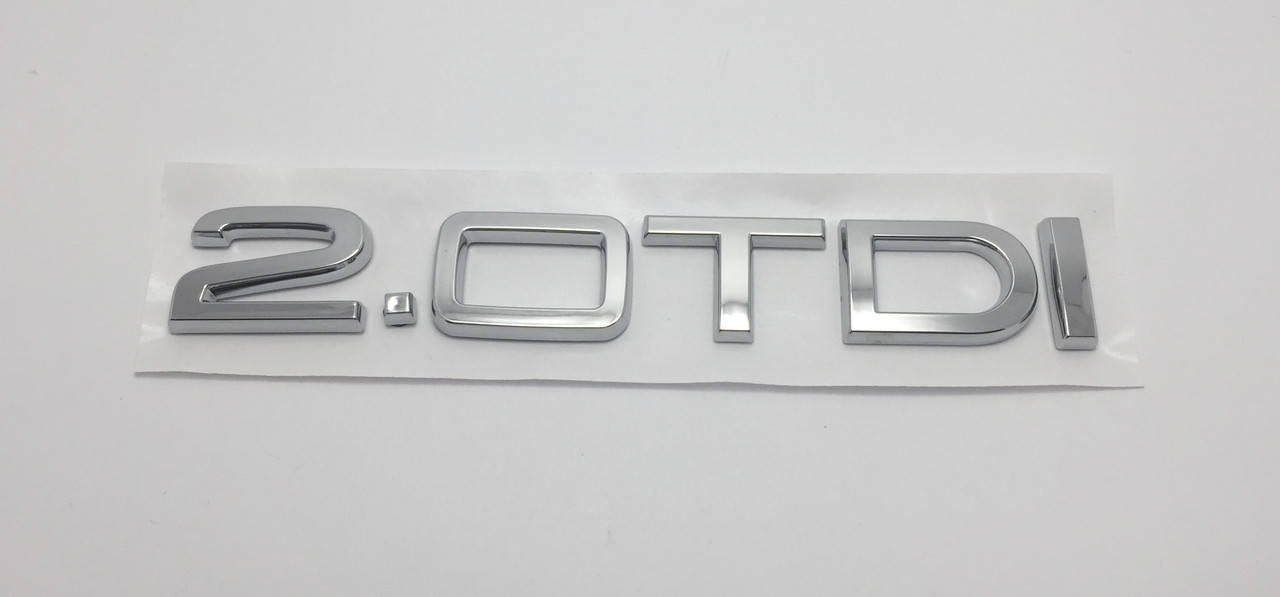 Эмблема надпись багажника Audi 2.0TDI
Эмблема надпись багажника Audi 2.0TDI