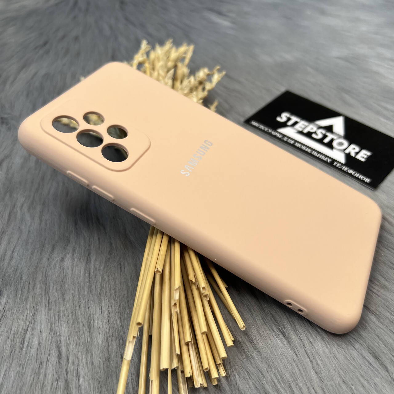 Чехол Silicone case для Samsung A52 А525 с микрофиброй закрытым низом противоударный силиконовый черный black Пудровый
Чехол Silicone case для Samsung A52 А525 с микрофиброй закрытым низом противоударный силиконовый черный black Пудровый