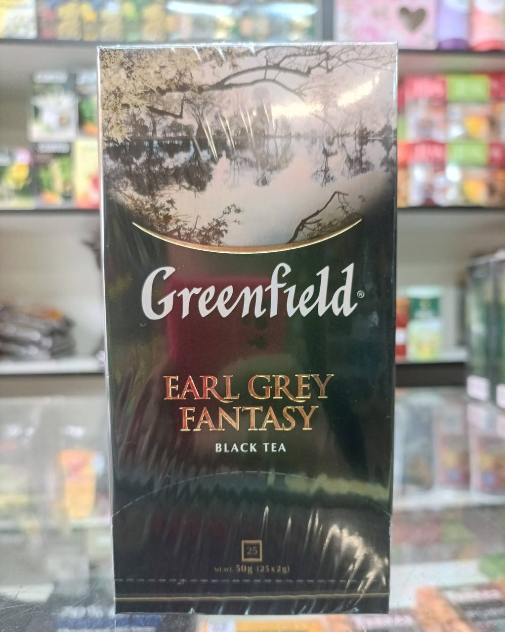 Чай чорний з цедрою цитрусових і ароматом бергамота в пакетиках Greenfield Earl Grey Fantasy 25 шт
Чай чорний з цедрою цитрусових і ароматом бергамота в пакетиках Greenfield Earl Grey Fantasy 25 шт