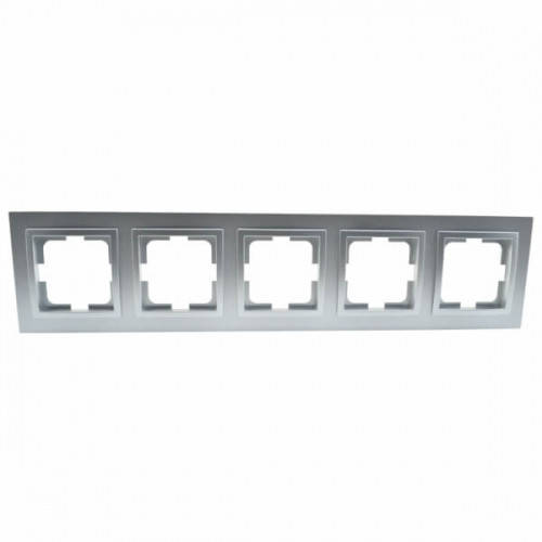 Рамка для розеток и выключателей на пять постов Despina Серебро Mono Electric 102-210000-164
Рамка для розеток и выключателей на пять постов Despina Серебро Mono Electric 102-210000-164
