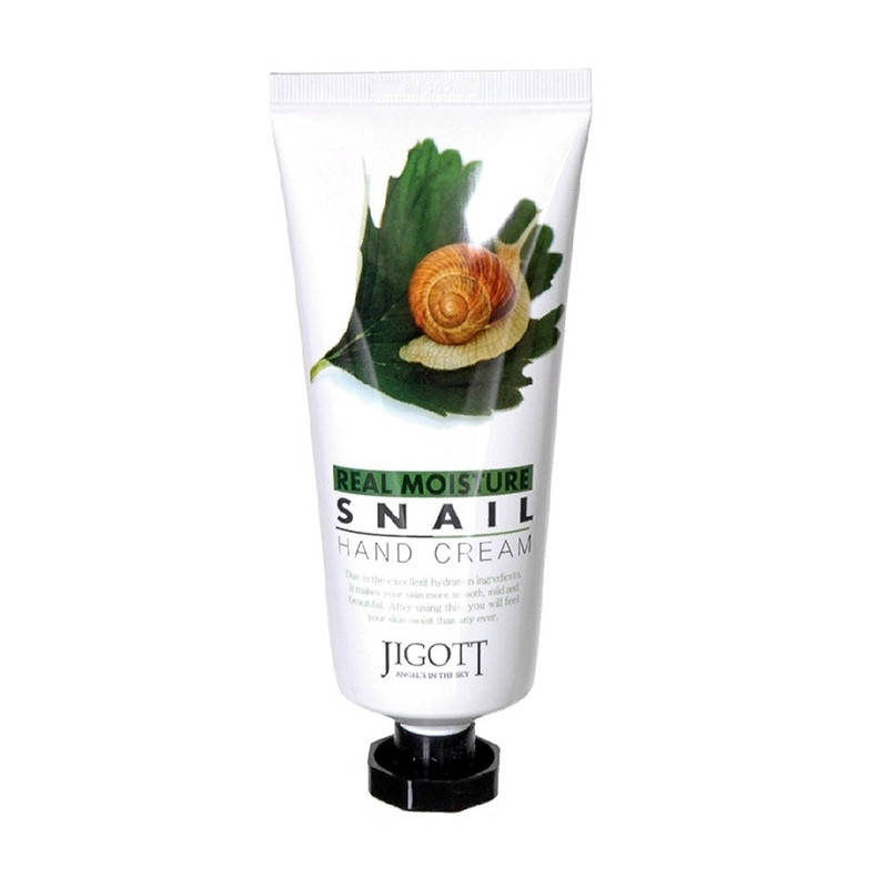 Крем для рук с экстрактом слизи улитки JIGOTT REAL MOISTURE SNAIL HAND CREAM, 100 мл
Крем для рук с экстрактом слизи улитки JIGOTT REAL MOISTURE SNAIL HAND CREAM, 100 мл