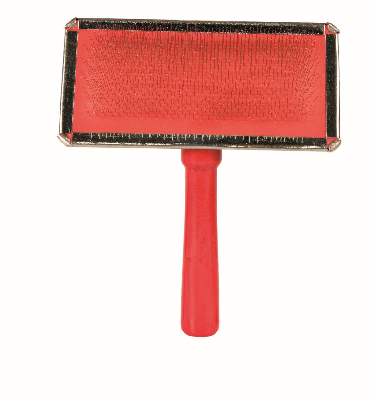 Trixie TX-2356 Щетка-пуходерка мягкая с деревянной ручкой + расчёска 11 × 14 cm
Trixie TX-2356 Щетка-пуходерка мягкая с деревянной ручкой + расчёска 11 × 14 cm