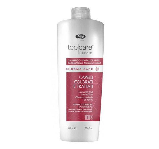 Шампунь для окрашенных волос Lisap Top Care Repair Chroma Care Revitalising Shampoo 1000 мл
Шампунь для окрашенных волос Lisap Top Care Repair Chroma Care Revitalising Shampoo 1000 мл