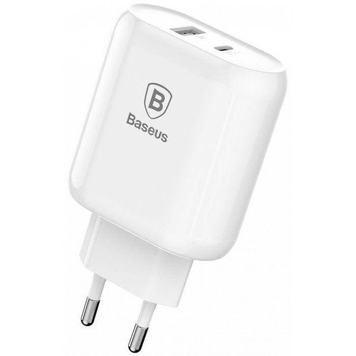 Сетевое зарядное устройство Baseus Bojure Series Type-C PD+U quick charge charger EU 36W White (CCALL-BG02), Белый
Сетевое зарядное устройство Baseus Bojure Series Type-C PD+U quick charge charger EU 36W White (CCALL-BG02), Белый