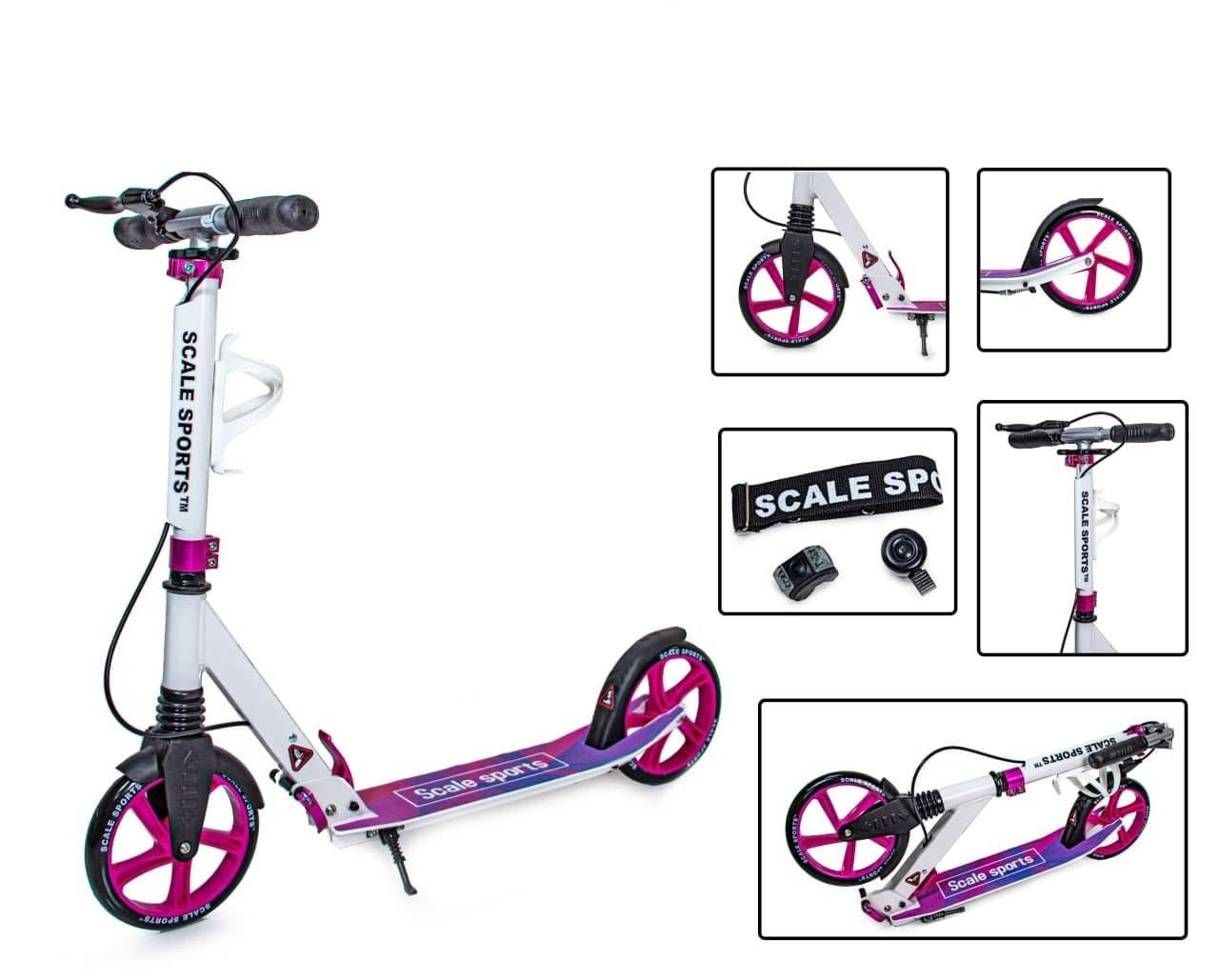 Самокат двухколесный Scale Sports SS-08. Pink. Ручной тормоз! Led-фонарик! 6-16лет, Розовый
Самокат двухколесный Scale Sports SS-08. Pink. Ручной тормоз! Led-фонарик! 6-16лет, Розовый