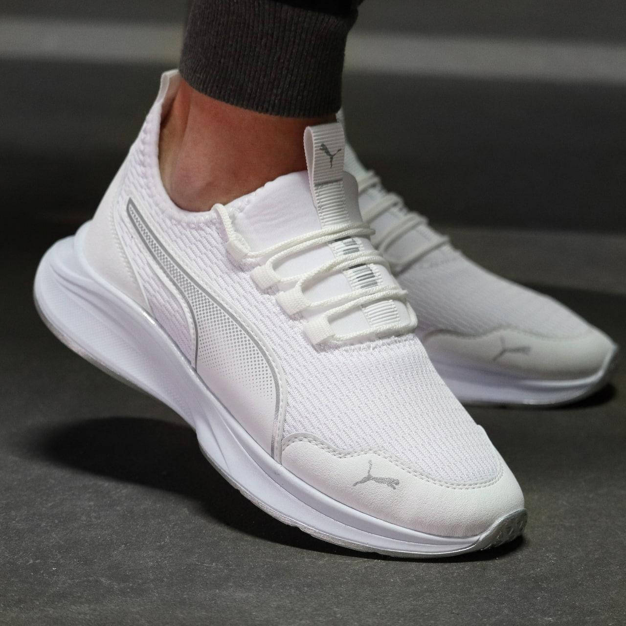 Мужские кроссовки Пума полностью Белые Puma Текстиль Нейлоновая Сетка Весна Лето текстильные легкие 40 размер, Белый
Мужские кроссовки Пума полностью Белые Puma Текстиль Нейлоновая Сетка Весна Лето текстильные легкие 40 размер, Белый