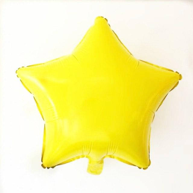 Шар фольгированный звезда диаметр 45см. Желтая
Шар фольгированный звезда диаметр 45см. Желтая