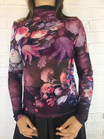 Гольф женский "Цветы" сетка
Гольф женский "Цветы" сетка